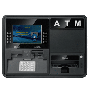 A product image of the Genmega Onyx W ATM