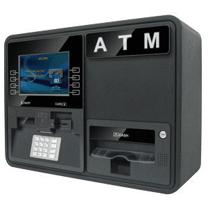 The Genmega Onyx W ATM machine.